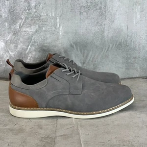 CALZADO RESERVADO NUEVA YORK Para hombres Gris Vertigo Zapatos Oxford con Cordones Talla 11 - Imagen 1 de 11