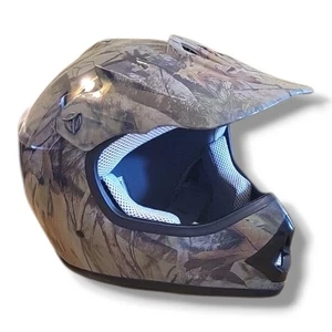 Casco todoterreno AMZ HY 601 moto talla juvenil XL 55-56 cm patrón camuflaje - Imagen 1 de 10