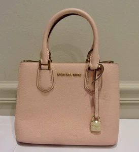 Michael Kors Umhängetasche Blush Pink Echt Pebbled Leder, abnehmbarer CB-Riemen - Bild 1 von 19