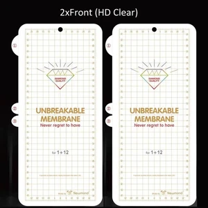 2PCS Screen Protector Matte AG HD Hydrogel Film For OnePlus 12 Front Transparent - Picture 1 of 10