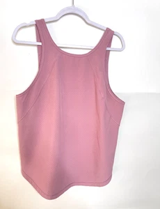 Camiseta sin mangas Lululemon para mujer 8? Camisa de entrenamiento atlética rosa Close The Distance - Imagen 1 de 10