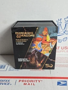 Dungeons & Dragons 50th Anniversary Holmes Retro Replica & Modern Dice Set - Picture 1 of 24