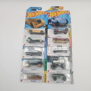 Hot Wheels Lot Of 10 Batman, Cloud, Rink, Baja, Track, Rover, Mazda, Bone etc. - Picture 1 of 21
