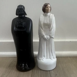 Star Wars 1981 2pcs Bubble Bath Princess Leia Sealed, Darth Vader Bottle Only - Picture 1 of 11