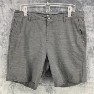Vuori Maldive Shorts Men's 34 Gray 8" Inseam Performance Active Hybrid V308 - Picture 1 of 14
