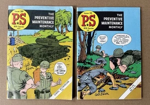 PS Magazine Preventive Maintenance Monthly #209 & #212 (1970) Will Eisner - Picture 1 of 8