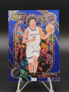(RC) JAYLEN WELLS ~ 2024-25 Select #267 Courtside ~ Blue Disco /25 🔥 - Imagen 1 de 3