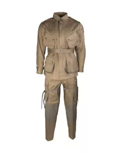 Ejército de Estados Unidos Paracaidista Traje de campo M42 Chaqueta reforzada Manguera 82º 101º Aerotransportado Segunda Guerra Mundial - Imagen 1 de 15