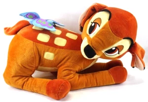 Disney Bambi 2001 Plüsch mit Schmetterling (Mattel/Fisher Price) groß 20 Zoll - Bild 1 von 6