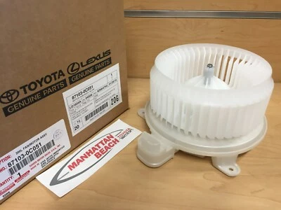2011-2018 Sienna, 2011-2020 Sequoia FRONT A/C Heater Blower Motor Genuine Toyota - Image 1 of 2