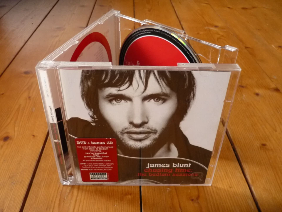 James Blunt ‎– Chasing Time: The Bedlam Sessions CD+DVD / Atlantic ‎Records 2006 - Bild 1 von 1