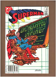 Superman #391 NEWSSTAND DC Comics 1984 VARTOX Curt Swan NM- 9.2 - Picture 1 of 4