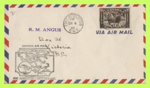 Canada 1932 6c ovpt. on First Flight Cachet Cover, Fort Resolution - Great Bear - Picture 1 of 2