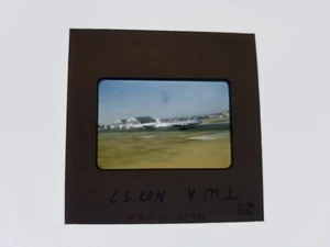 1957 TWA Airplane 35MM Amateur Slide - Picture 1 of 2