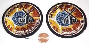 Parches - Lote de 2 - Skylab I - Skylab 1 - Cada uno tiene 2,75" de ancho - Parte posterior de tela - - Imagen 1 de 2