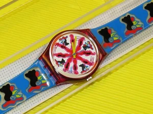Swatch von 1992 - CHICCHIRICHI - GR112 - NEU & OVP . - Bild 1 von 3