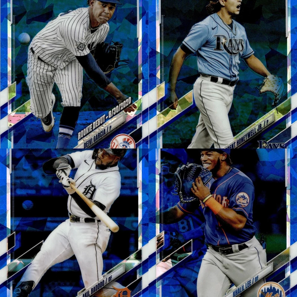 2021 Topps Chrome Update Sapphire Edition Base 1-330 You Pick Complete Your Set - Image 1 of 1