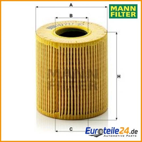 Ölfilter MANN-FILTER HU711/51x für Peugeot 308 I 308 SW I - Изображение 1 из 1