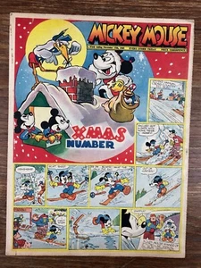 Journal Revue MICKEY MOUSE (UK) Jahr 1945 15. Dezember / Willbank XMAS NUMBER - Bild 1 von 3