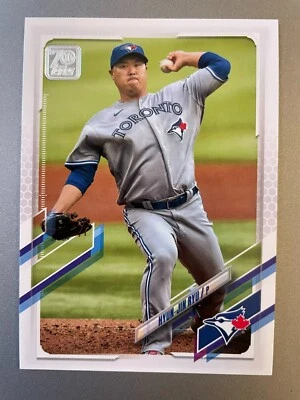 Hyun-Jin RYU 2021 Topps Series 2 #379 Toronto Blue Jays - Image 1 of 2