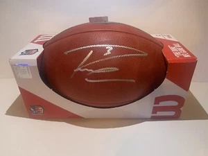 Russell Wilson Autographed Football ‘The Duke” Fanatics - Picture 1 of 5