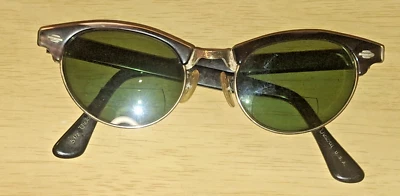 VICTORY 5 1/2 USA CAT EYE EYEGLASSES  7/8" Bridge 51/2" Temple 5" Top SUNGLASSES - Image 1 of 4