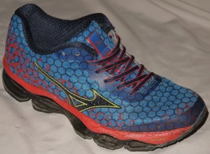 Womens Blue MIZUNO WAVE PROPHECY 3 Technical Running Shoes size 7.5 - Picture 1 of 7