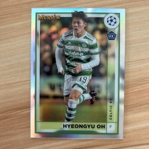 2022-23 Topps Merlin UCL Hyeongyu Oh Refractor #36 Celtic FC - Picture 1 of 2