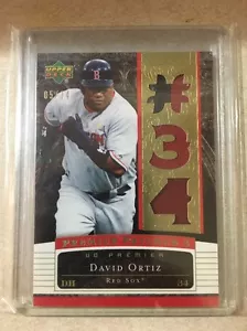 2007 Upper Deck Premier Patches 3 DAVID ORTIZ 05/34 3-color Patch #PP3-DO - Picture 1 of 4