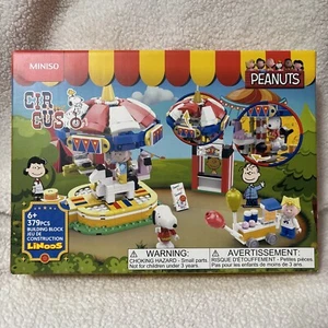 LiNoos Peanuts Snoopy ‘Circus’ 379pcs Block Set #LN8042 - Picture 1 of 3