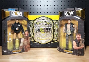 Cinturón de Campeonato Jon Moxley exclusivo de Jon Moxley CM Punk Walmart colección inigualable AEW - Imagen 1 de 2