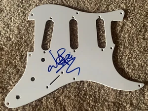 Golpeador de guitarra musical autografiado firmado por Nick Perry Silvertide garantizado - Imagen 1 de 1