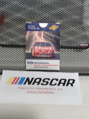 1992-Maxx-Ford Motorsport Team Thunderbird-50 Trading Card Set-new-sealed - Image 1 of 2