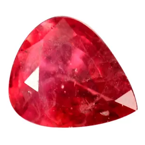 0.73 Ct. A Fabulously Hot Orangy Red Top Luster Gem WITH GLC CERTIFY - Picture 1 of 1