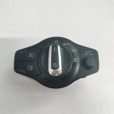 Interruptor de luz antiniebla de faros cromado para Audi A4 A5 Q5 S4 Allroad, Foto 1 de 3