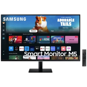 SAMSUNG LS32BM500EEXXY, 32" SMART COMPUTER MONITOR M5 Full HD Built-in Speakers - Picture 1 of 4