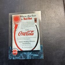 Jb23 Coca-Cola Sprint Phone Cards Premier Edition 1995 Coke #27 Red Hot Sun