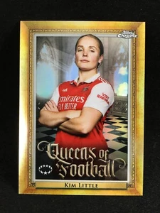 Kim Little 2022-23 Topps Chrome UEFA Women’s Champions QUEENS Of FOOTBALL 19 - Picture 1 of 2