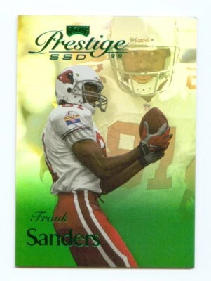 1999 Playoff Prestige SSD Spectrum Green #3 FRANK SANDERS Arizona CARDINALS /500 - Image 1 of 2