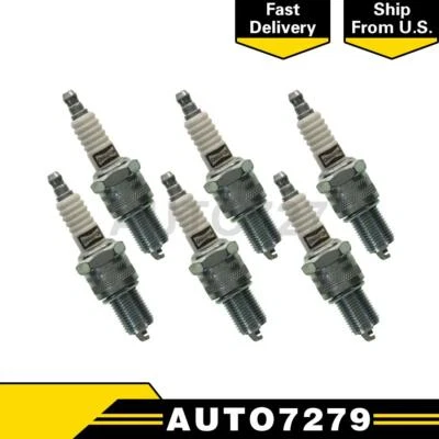 Champion Spark Plug  6PCS Spark Plug For Toyota Celica Corona - Image 1 of 4