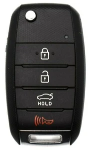 OEM Kia Forte 2017 2018 Keyless Entry Remote Flip Key Fob OSLOKA-875T (YD) - Picture 1 of 4