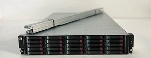 HP D2700 con 25 500 GB 6G SAS 7,2 K SFF Doble Puerto MDL HDD 12,5 TB Paquete AW526A - Imagen 1 de 3