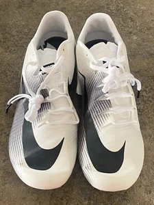 Nike Zoom JA Fly 3 Men's Track White Black 865633-102 Size 13 - Picture 1 of 8