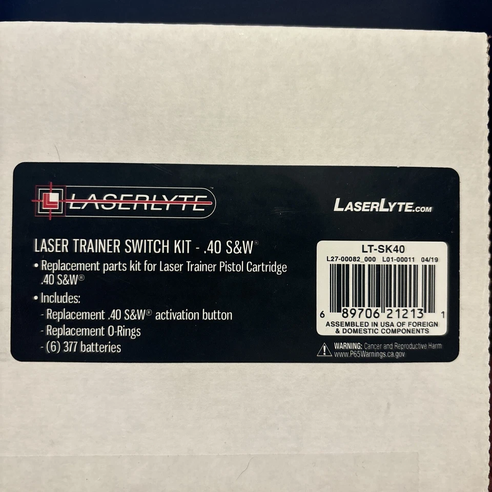 LaserLyte LT-SK40, Laser Trainer Switch Kit, .40S&W - Image 1 of 1