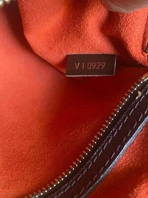 Bolso de mano Louis Vuitton Brera Damier Level marrón Foto 1 de 3