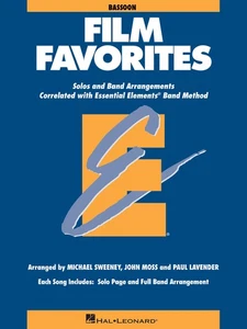 Film Favorites for Bassoon Solo Essential Elements Band Method Sheet Music Book - Picture 1 of 1