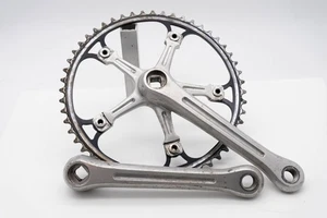 RINO SQUARE TAPER VINTAGE CRANKSET OLD 70S 170MM ROAD BIKE fixie single speed - Picture 1 of 6