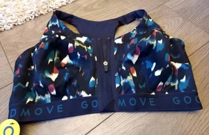 Marks and Spencer Good Move Damen Sport-BH ultimativer Halt Kingfisher 40DD - Bild 1 von 4