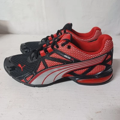 Puma Iocell 1.0 Boys Sz 5 Red/black/silver 187504 Lace Up Shoes - Image 1 of 4