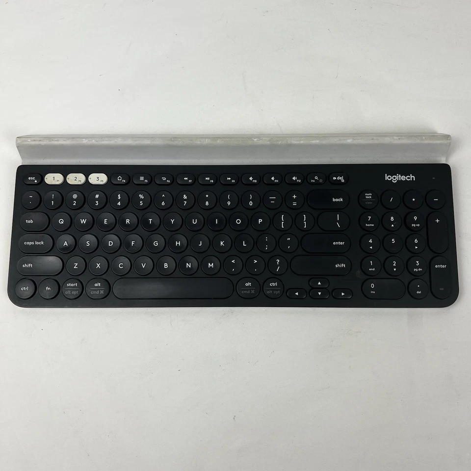 Logitech K780 Multi-Device Bluetooth Wireless Keyboard for Computer Phone Tablet - Image 1 of 4